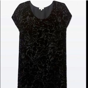 Wilfred Silk Velvet Bouchette Tee-Dress
